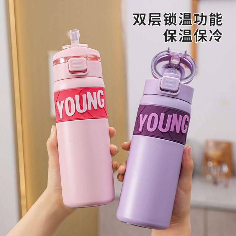 Imported Stainless Steel Young Sipper Insulated Bottle | Best Quality Bottle 650ml