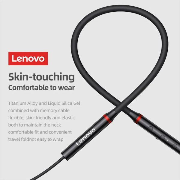 Lenovo He05x 2 Bluetooth 5.3 Earphones Hifi Magnetic Neckband Headset (random Color)