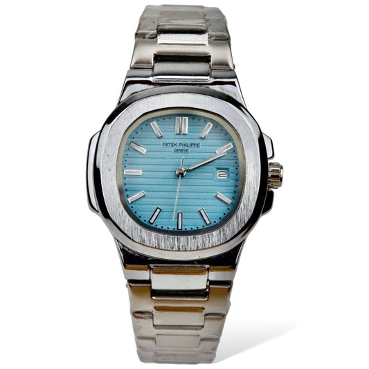 Patek Philippe Geneve Watch For Men | Best Quality Stainless Steel Watch For Men | Analog Watch For Men ( With Normal Box )